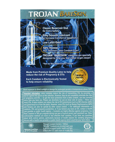 Icicles No. 2 Beaded 8.5 in. Glass Dildo Clear
