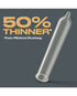 Icicles No. 2 Beaded 8.5 in. Glass Dildo Clear