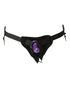 Bijoux Indiscrets Flash Reusable Glitter Pasties Cross Black