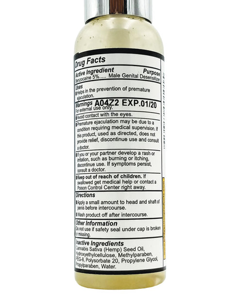 Adam & Eve Forbidden Water-Based Anal Lubricant 4 oz.
