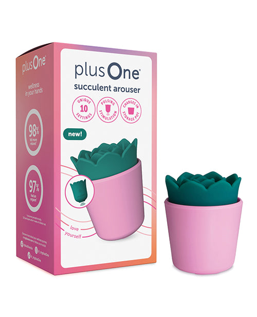 ROMP Juke Rechargeable Silicone Vibrating Penis Ring Light Blue Tester