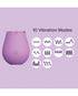 ROMP Jazz Rechargeable Silicone Rabbit Vibrator Berry Tester