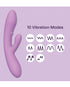 ROMP Shine Rechargeable Silicone Pleasure Air Clitoral Vibrator Pink Tester