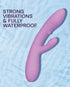 ROMP Shine Rechargeable Silicone Pleasure Air Clitoral Vibrator Pink Tester