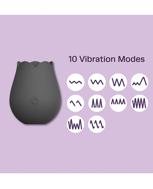 ROMP Hype Rechargeable Silicone G-Spot Vibrator Red Tester