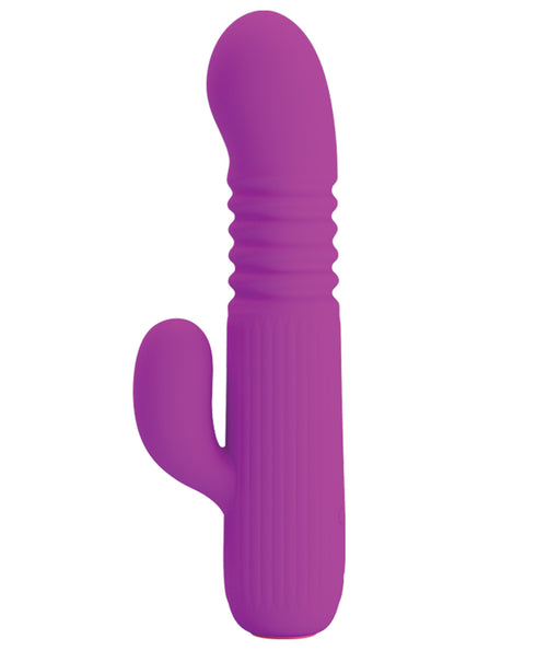 BANG! Rotating & Vibrating Silicone Butt Plug with Remote Black