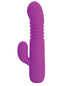 BANG! Rotating & Vibrating Silicone Butt Plug with Remote Black