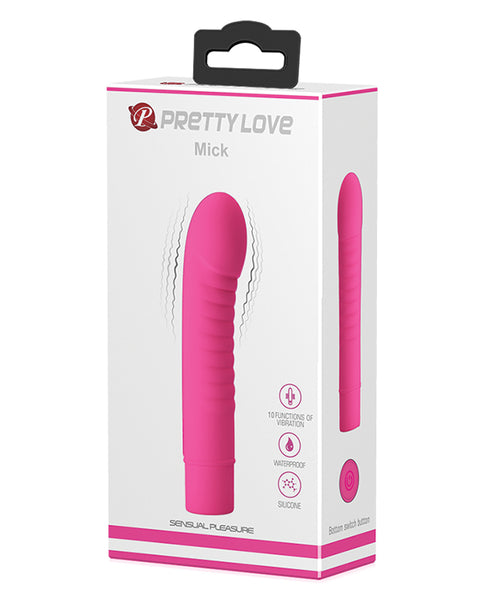 BANG! Rotating & Vibrating Silicone Butt Plug with Remote Pink