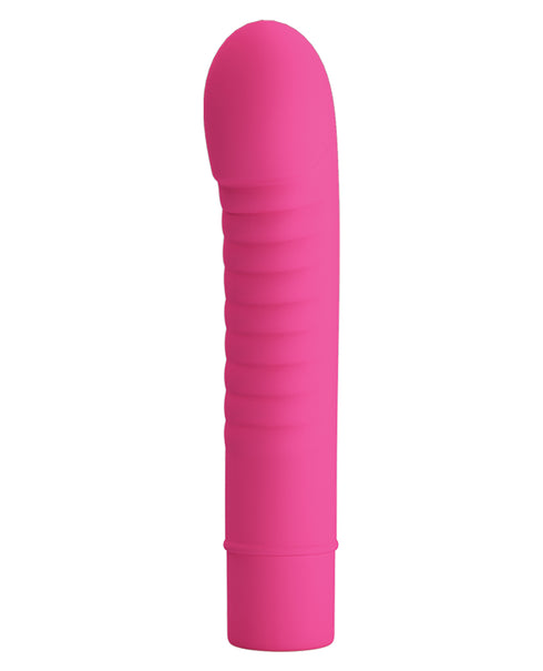 BANG! Rotating & Vibrating Silicone Butt Plug with Remote Pink