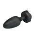 Pretty Love Varian Large Butt Plug w/Multi Color Bottom Light - Black