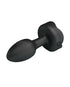 Pretty Love Olman Small Butt Plug w/Multi Color Bottom Light - Black