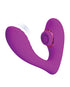 Pretty Love Nauty Thumping & Vibrating Insertable Vibrator - Fuchsia