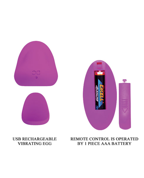 Pretty Love Romance Lisa Magnetic Panty Vibe - Fuchsia