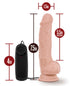 SB Rocks-Off Twister Silicone Vibrator