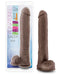 Blush Au Naturel Daddy 14" Sensa Feel Dual Density Dong w/Suction Cup-Chocolate