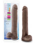 Blush Au Naturel Daddy 14" Sensa Feel Dual Density Dong w/Suction Cup-Chocolate