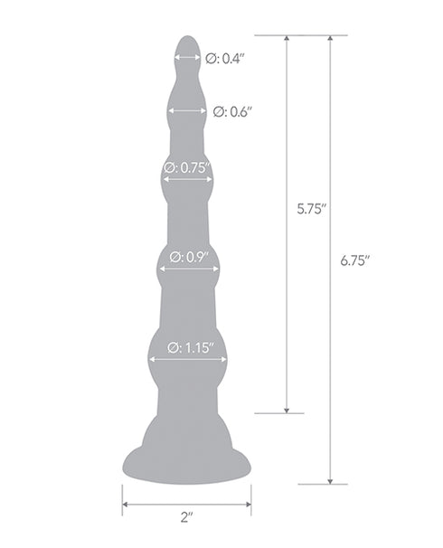 Dr. Skin Dr. Double Stuffed 10.5 in. Double Shaft Dildo Beige