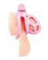 Strap-On-Me Rechargeable Remote-Controlled Silicone Vibrating Bendable Strap-On Black L