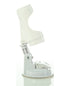 Adam & Eve Clear Gem Anal Plug Large