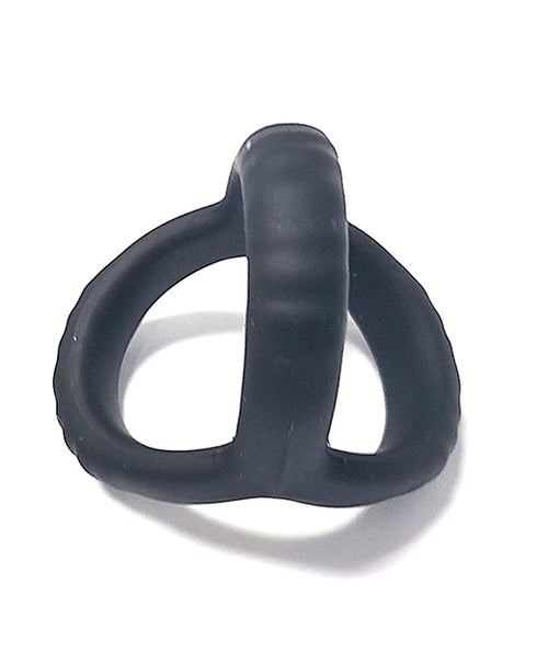 SpareParts Tomboi Cover Brief Style Underwear Harness Nylon Black/Black 3XL
