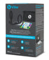 b-Vibe Vibrating Snug Plug 4 Rechargeable Weighted Silicone Anal Plug Navy