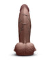 Forto Vibrating Ribbed Plug Rechargeable Remote-Controlled Silicone Anal Plug Large Black