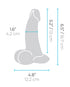 Twitch Rechargeable Hands-Free Suction & Vibration Toy Rose Gold