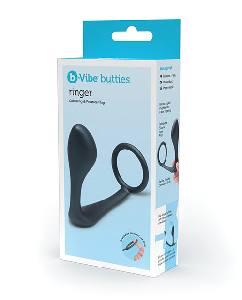 Male Power Cock Pit Net Cock Ring Thong Blk SM