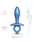 Love to Love R-evolution Rechargeable 3-in-1 Wand Vibrator Blue