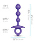 b-Vibe Zip Silicone Anal Beads