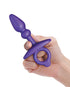 Strap-On-Me Semi-Realistic Bendable Silicone Strap-On Black L