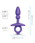 Strap-On-Me Semi-Realistic Bendable Silicone Strap-On Black L