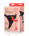 Strap-On-Me Bendable Dual-Density Silicone Suction Cup Dildo Black S
