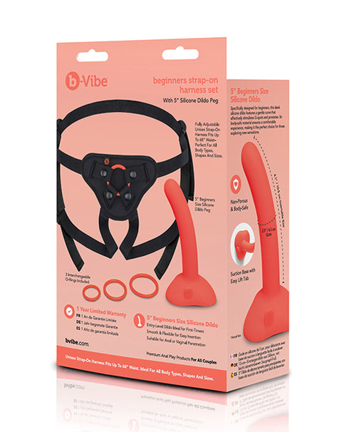Strap-On-Me Bendable Dual-Density Silicone Suction Cup Dildo Black S