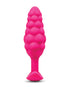 King Cock Plus 7 in. Triple-Density Cock With Swinging Balls Dildo Beige