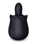 Anal Adventures Platinum Silicone Weighted Vibra Slim Plug Small Black