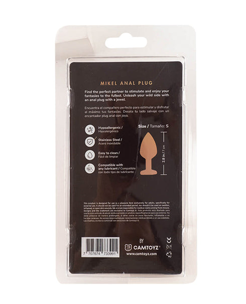 Blue Line Small Dick Acrylic Mini Chastity Cage