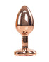 Blue Line Small Dick Acrylic Mini Chastity Cage