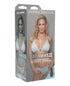 Fantasy Lingerie Radiance Diamond Bra, Garter Belt & Open Back Panty M/L