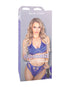 Fantasy X-Tensions Elite Vibrating Hollow Silicone Strap-On 7 in. Light
