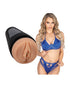 Fantasy X-Tensions Elite Vibrating Hollow Silicone Strap-On 7 in. Light