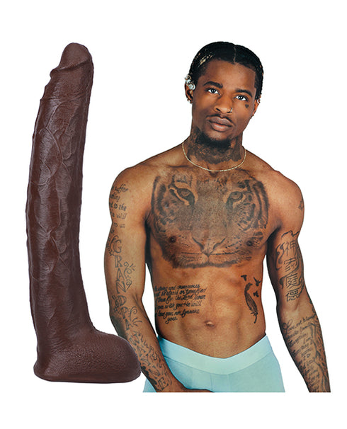 Fantasy X-Tensions Elite Vibrating Hollow Silicone Strap-On 6 in. Light