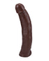 Fantasy X-Tensions Elite Vibrating Hollow Silicone Strap-On 8 in. Brown