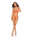 Magic Silk Blue Sky Flirty Slip Baby Doll with Removable Garters & Thong Queen Size