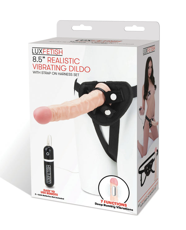 Glas 8 in. Ribbed G-Spot Glass Dildo