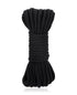 Ouch! Luxury Diamond-Patterned Whip Flogger Black