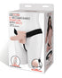 Fetish Fantasy Series Rechargeable Vibrating 6 in. Hollow Strap-On With Balls Tan/Black