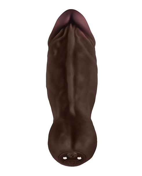 Shaft Model B Flexskin Liquid Silicone Bullet - Mahogany