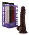 Royals Charlie 5 in. Metallic Curved Dildo Pink