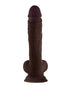 Royals Charlie 5 in. Metallic Curved Dildo Pink